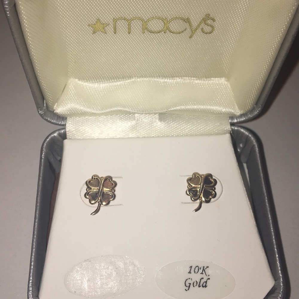 Four Leaf Clover Earrings